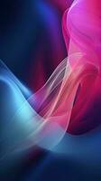 bright pink and blue ambient soft swish background, generate ai photo
