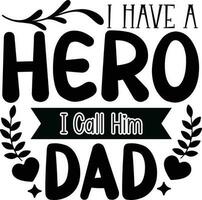 Father's Day Design vector