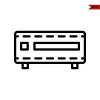 projector line icon vector