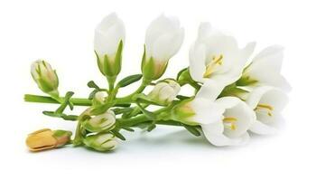 white flowers, generate ai photo