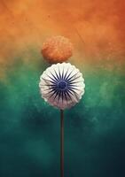 Poster for Indian Independence Day. Illustration photo