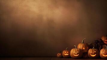 Halloween Spooky Background. Illustration photo