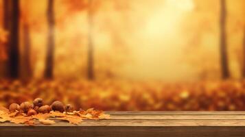 Autumn falling leaves background. Illustration photo