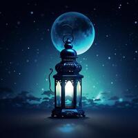 Islamic holiday background. Illustration photo