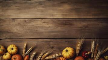 Autumn Thanksgiving Background. Illustration photo