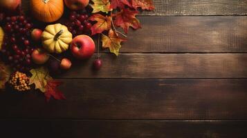 Autumn Thanksgiving Background. Illustration photo
