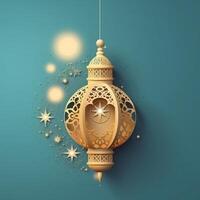 Islamic holiday background. Illustration photo