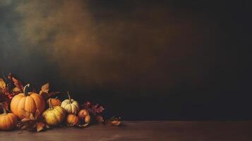 Autumn Thanksgiving Background. Illustration photo