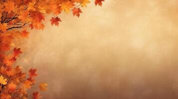 Autumn falling leaves background. Illustration photo