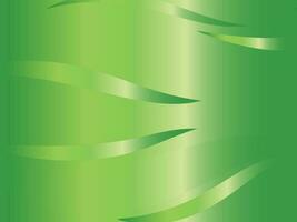 Gradient background with wave green color vector