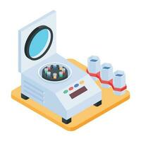 An isometric icon of online learning vector