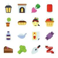 Food and Gifts Vector Icons