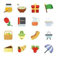 Food and Gifts Vector Icons