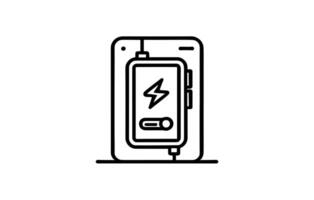 Mobile Bettery Charge Icon,smart vector