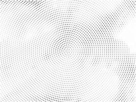 Abstract circular halftone design decorative background vector