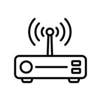 wifi router icon vector design template simple and modern