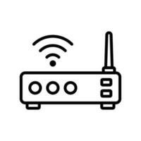 wifi router icon vector design template simple and modern