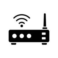 wifi router icon vector design template simple and modern