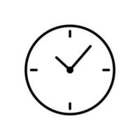 reloj icono vector diseño plantillas sencillo y moderno