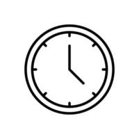 Clock icon vector design templates simple and modern