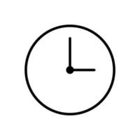 Clock icon vector design templates simple and modern