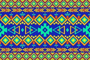 Ikat Ethnic Seamless Pattern vector