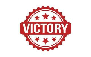 Victory rubber grunge stamp seal vector