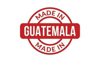Made In Guatemala Rubber Stamp vector