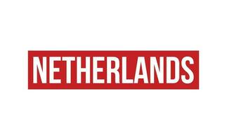 Netherlands Rubber Stamp Seal Vector