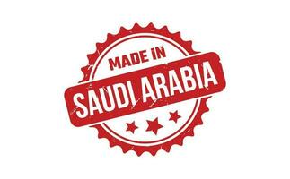 Made In Saudi Arabia Rubber Stamp vector