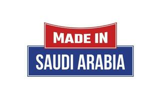 Made In Saudi Arabia Seal Vector