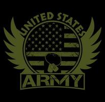 united states army, us army t-shirt design vector