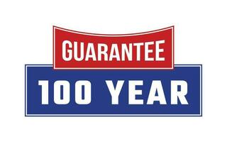 100 Year Guarantee Seal Vector