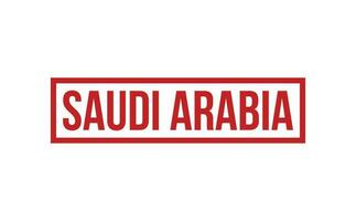 Saudi Arabia Rubber Stamp Seal Vector