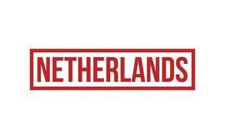 Netherlands Rubber Stamp Seal Vector