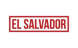 el el Salvador caucho sello sello vector