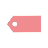 Flat Price Tag Icon Symbol Vector Illustration