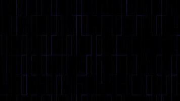 Animated purple color abstract box pattern dark technology background video