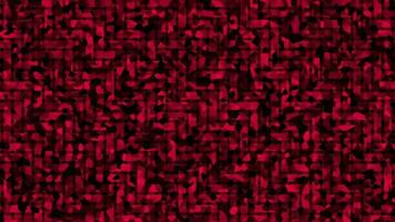 mörk rosa rör på sig mosaik- bricka mönster bakgrund video