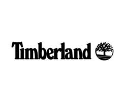 Timberland marca símbolo logo ropa diseño icono resumen vector ilustración