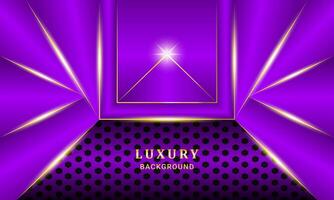 Luxury purple gradient colour abstract background for social media design vector