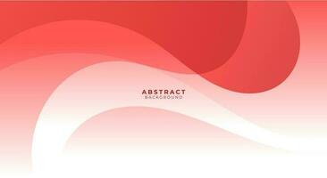 Abstract bright red gradient background vector