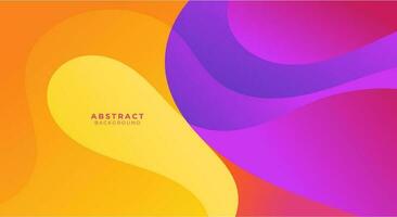 Yellow and purple abstract background vector