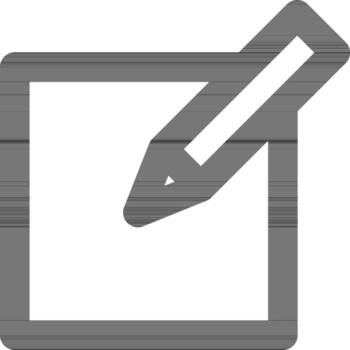 Create icon or symbol in line art. vector