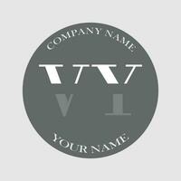 initial VY logo letter monogram luxury hand drawn vector