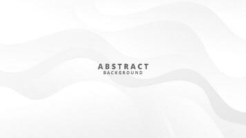 Abstract Gradient white liquid Wave Background vector