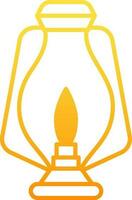 Vector illustration of Lamp Icon in Flat Style.