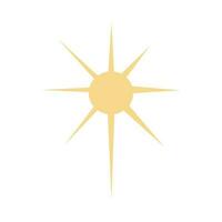 Sparkling Effect Illustration. Yellow, gold, orange sparkles symbols vector. Sparkle Icon. Bright firework, decoration twinkle, shiny flash. Glowing light effect stars and bursts collection. vector
