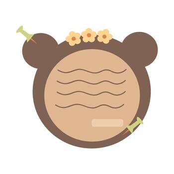 Colored sticky notes paper illustration. Blank paper sheets for note. Cute notes paper stickers for your message. Blank notes with elements of planning for business office writing reminds. vector