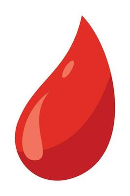 Blood Donor Element Illustration. Hand drawn Vector illustrations. Hematology icons set. Donate Blood, Health Care Concept. World Blood Donor Day. Trendy digital art. Isolated On White Background